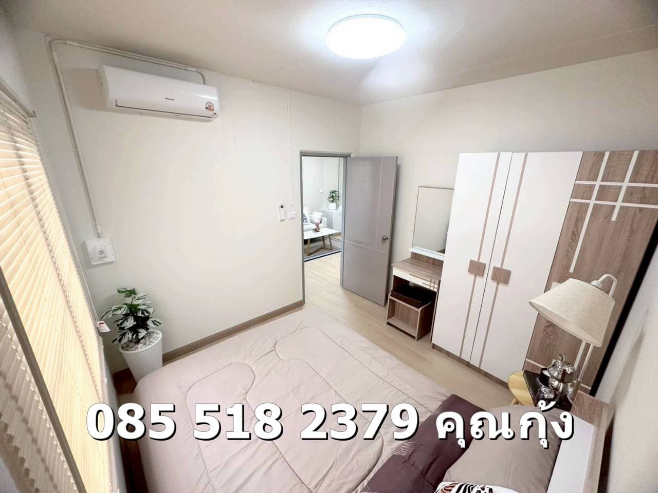 ขายเอื้อวัดกู้ 2 แบบ 2 ห้องนอน ขนาด 31.91 ตรม.